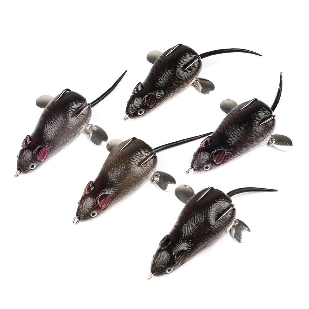 Single Pack Floating Frog Lure Hollow Rubber Body Smooth Casting And Retrieval