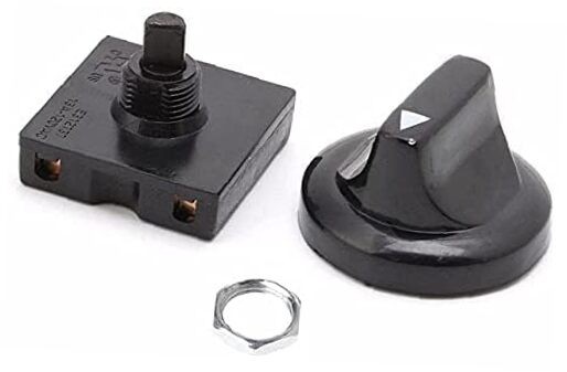 Rotary Switch 4 Position 3 Speed Selector Switch Governor with Button Fan