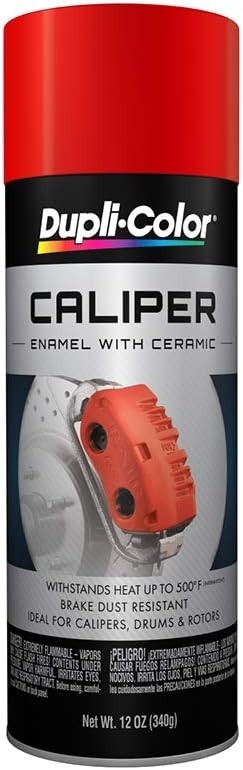 Red Anodized Coating Spray Gloss Brake Engine Custom Caliper Paint High Temp