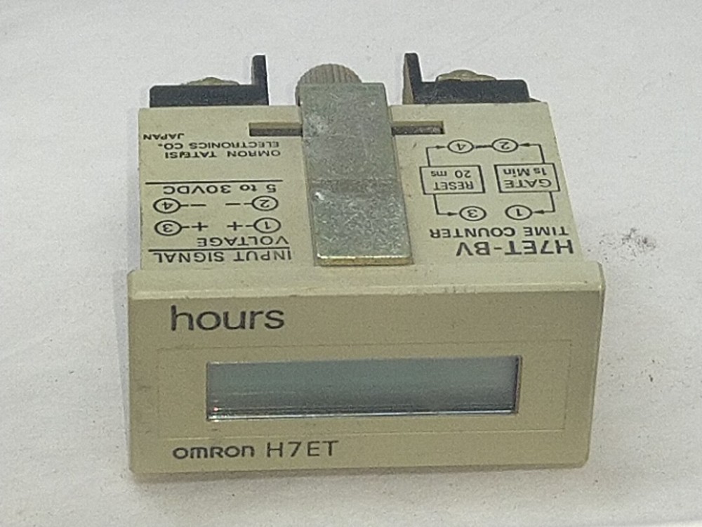 OMRON H7ET-BV HOUR METER Time counter Module