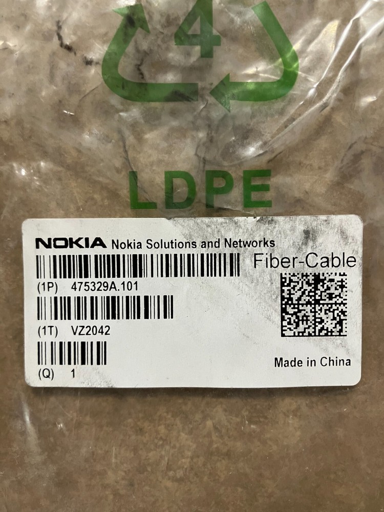 Nokia 475329a 101 Fiber Jumper With extra fun stuff