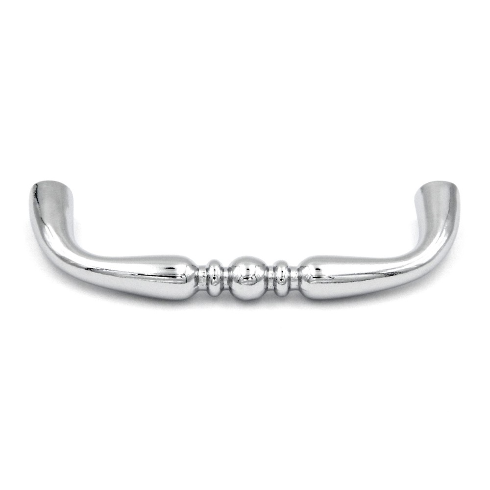 P14451-26 Polished Chrome (Silver) 3"cc Cabinet Wire Pull Belwith's Conquest
