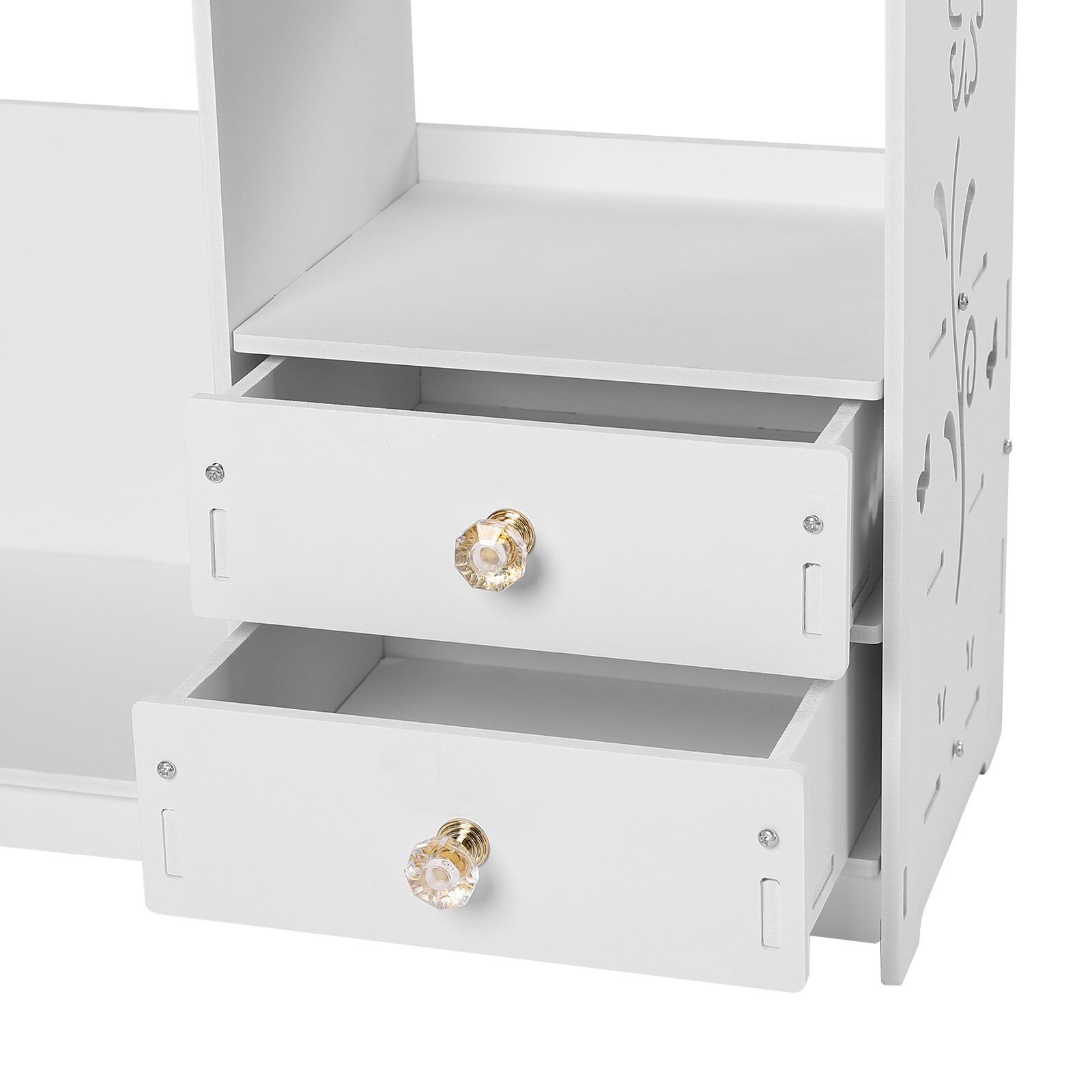 Bathroom Cabinet Wall Mount Medicine Cabinet Storage Cupboard Organizer White