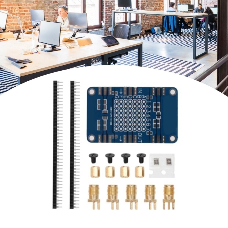 High Accuracy NanoVNA Testboard Kit VNA Test Demo Board Networking Analyzing