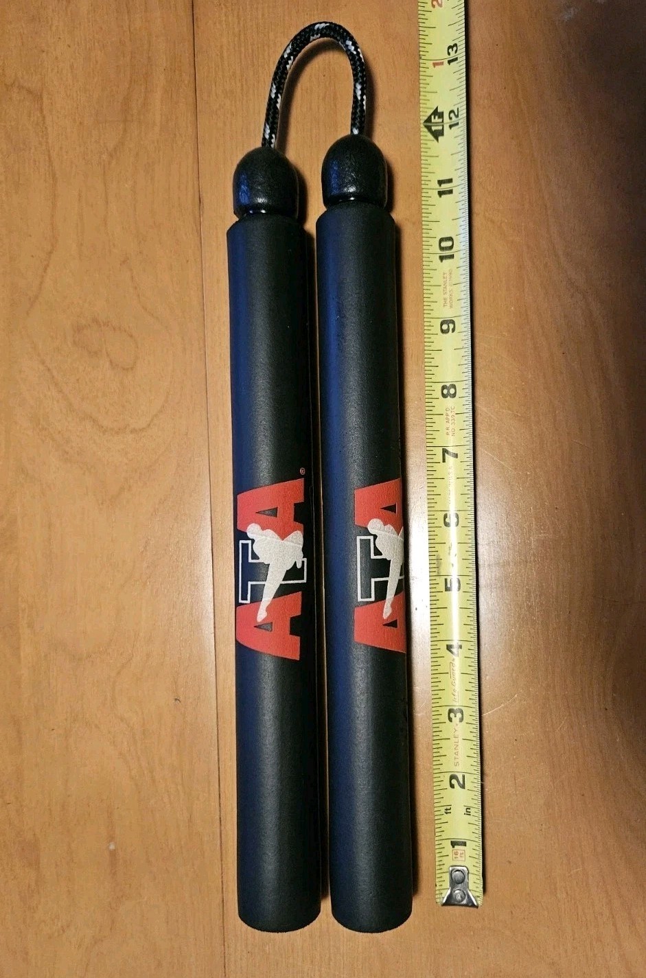 ATA Nunchuck 12" Martial Arts Padded Foam Practice Taekwondo Karate Training MMA