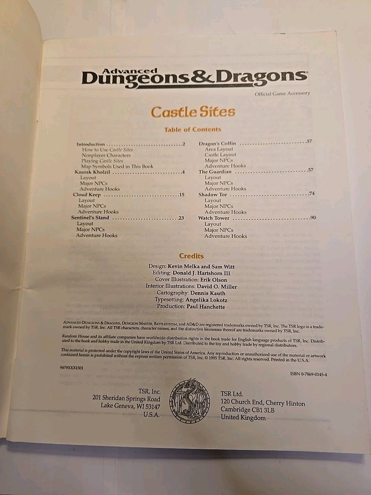 Castle Sites Dungeons And Dragons