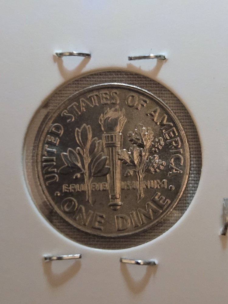 2017 P Rosevelt Dime Scar Face DIE Break
