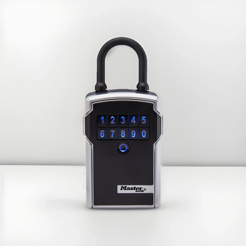 NEW 2 PACK Master Lock 5440EC Bluetooth Portable Lock Box Door Safe Code Realtor