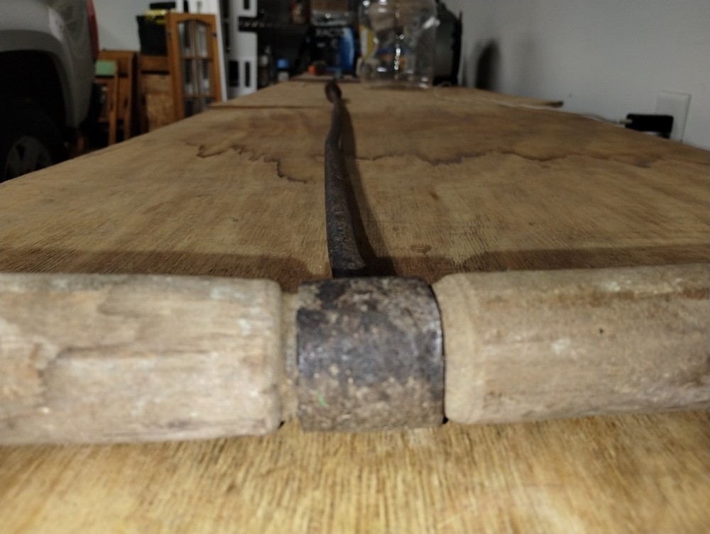 VINTAGE COAL MINING TNT / DYNAMITE DRILL BIT HAND POWERED, 52" LONG