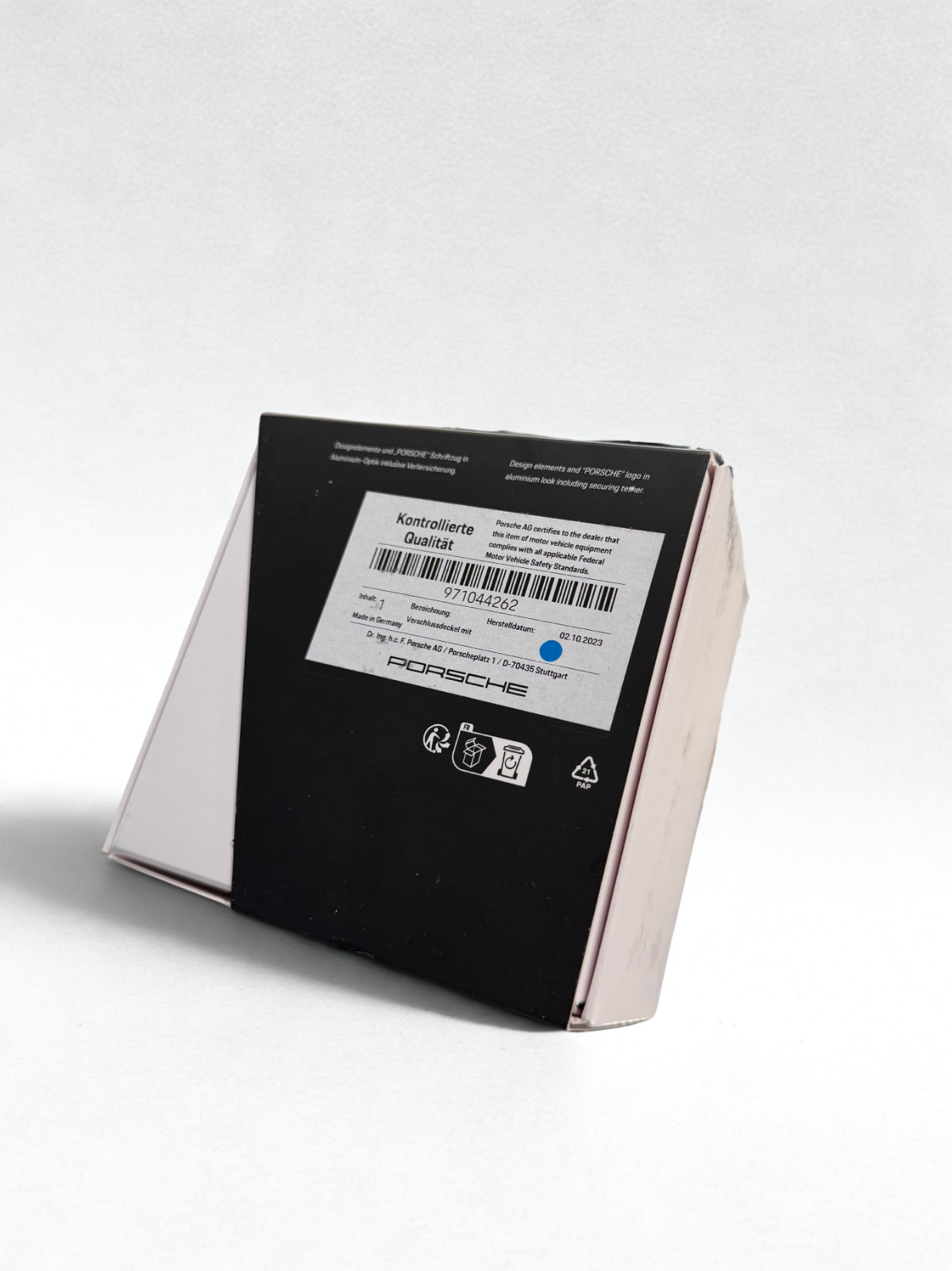 Porsche Exclusive Design Tank Cap Genuine OEM