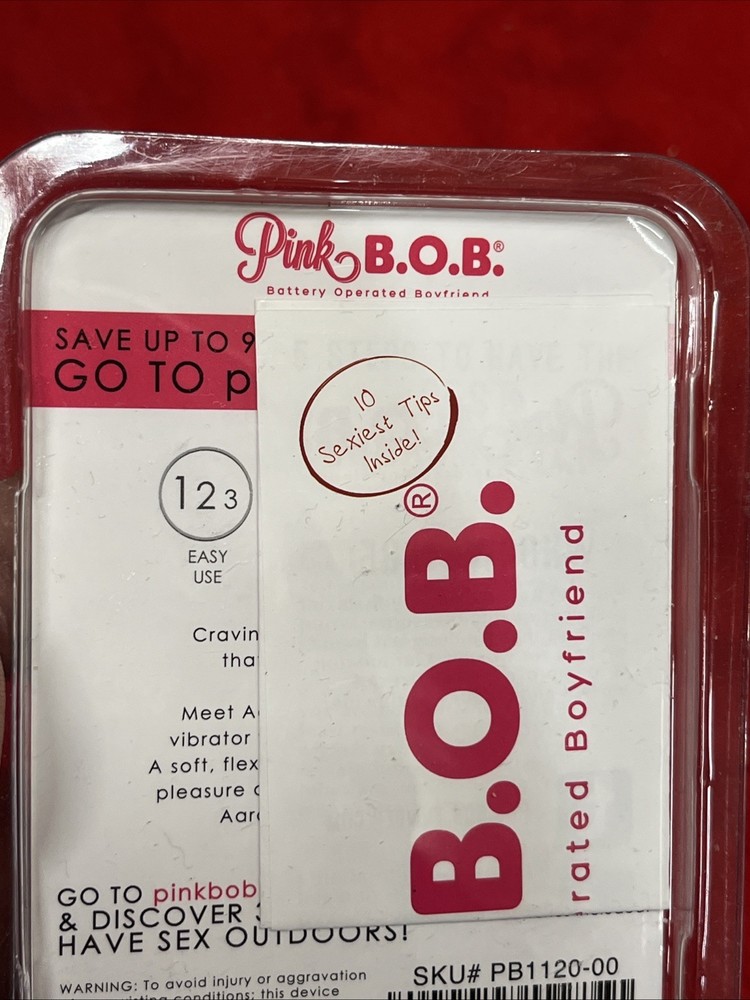 AARON PINK BOB COMPACT MULTI SPEED VIBRATOR (p3)