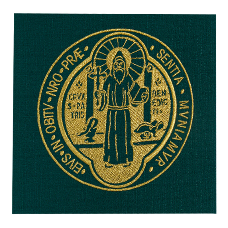 Reversible St. Benedict PRIEST Stole with Embroidery