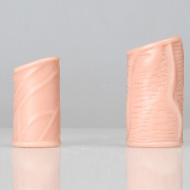S+L Reusable Delayed Ejaculation Bigger Glans Penis Enlarger Sleeve Extender