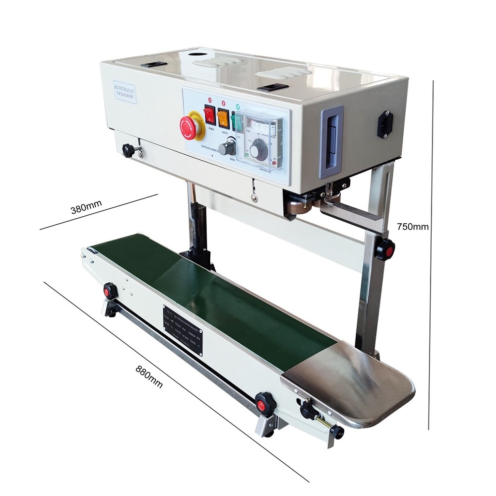 110V Continuous Sealing Machine Sealer Embosser Date Printer
