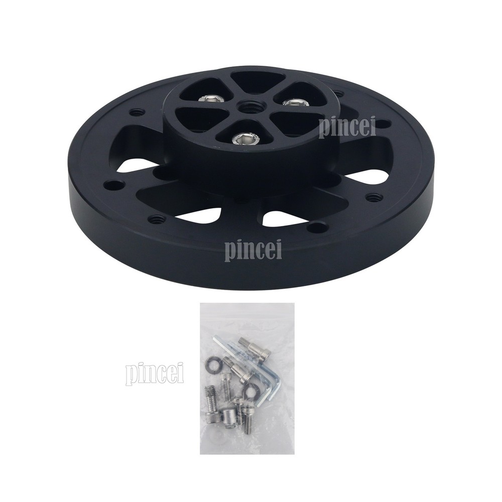 Black AM5 Equatorial Mount Base Adapter Ring High Quality Astronomical Accessory