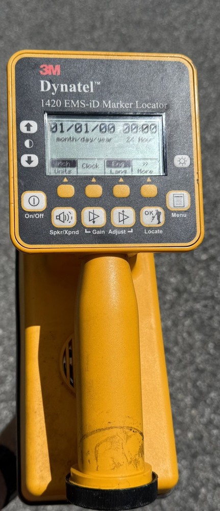 3M Dynatel 1420 EMS-iD Marker Locator **Receiver Only**