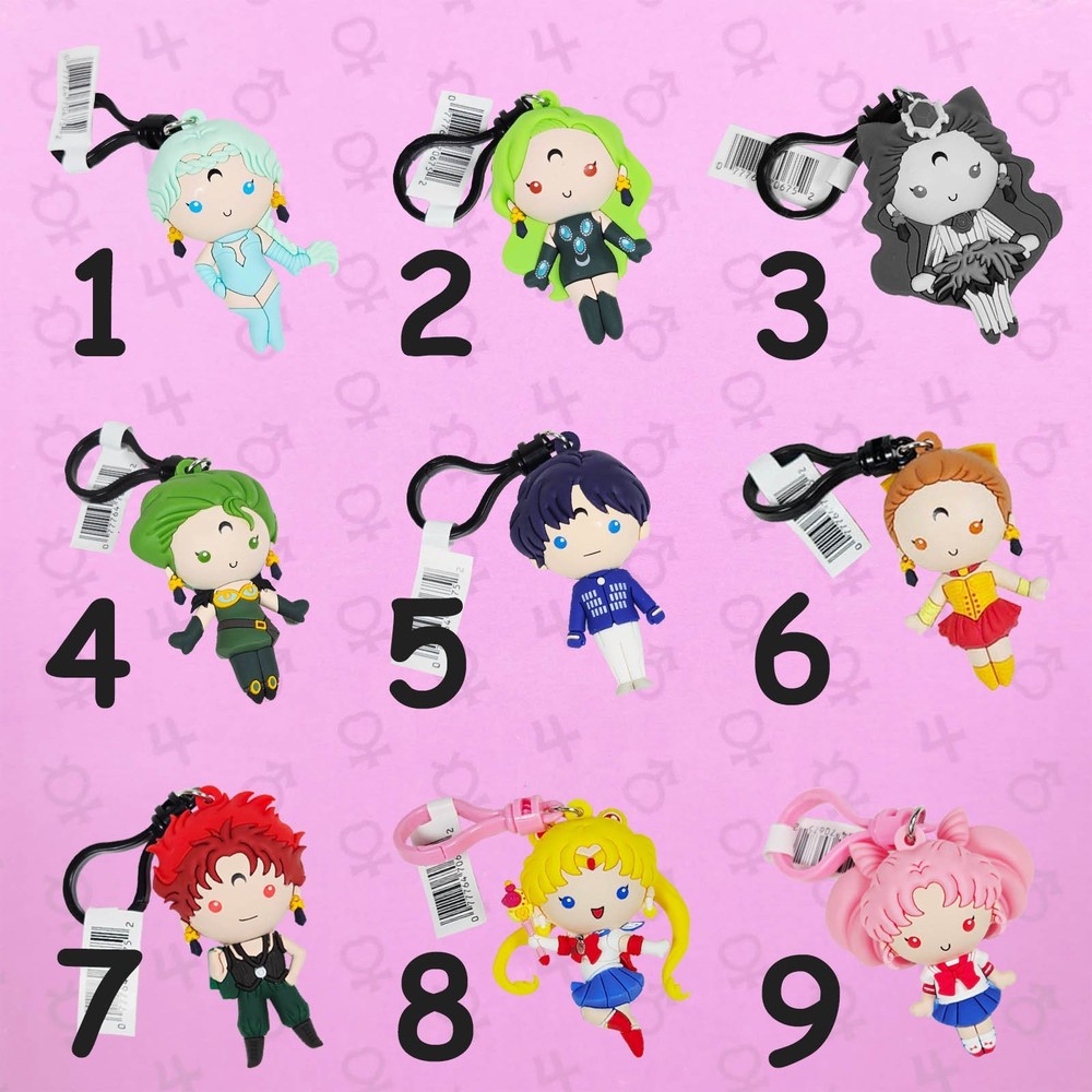 You Choose – Sailor Moon Series 6 Character Bag Clip