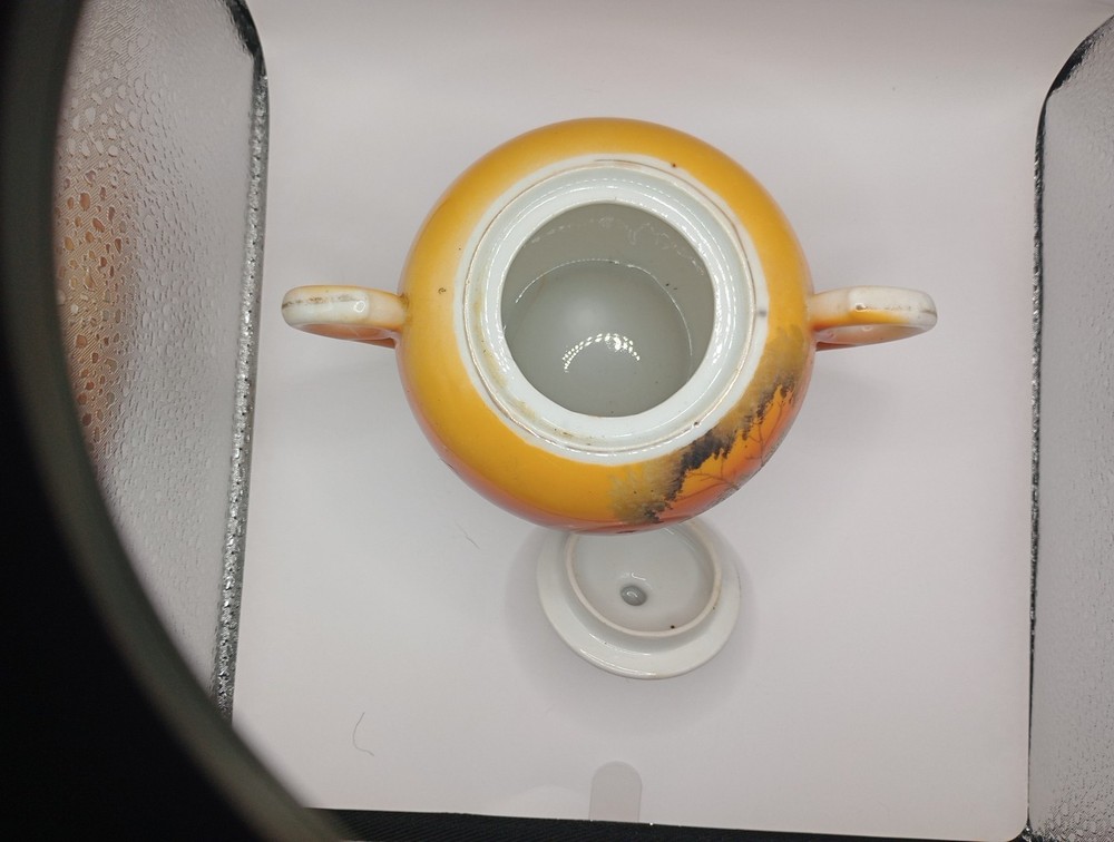 tea pot cream and sugar set