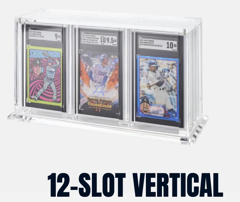 Fanatics 12 Slot Vertical Display Graded Cards