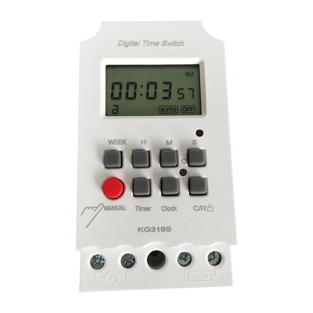 220VAC 25A KG316S Digital 1 Second Timer  Automatic Electronic Programmable6525