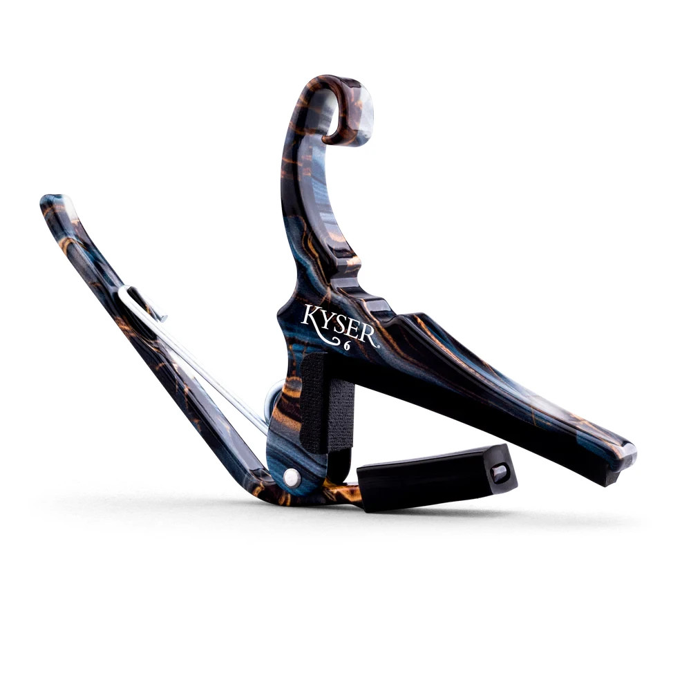 Kyser x Gopherwood Quick-Change Acoustic Guitar Capo Lacquerware