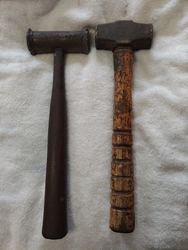 Snap On Mac Tools Brass Hammer Wood Handle