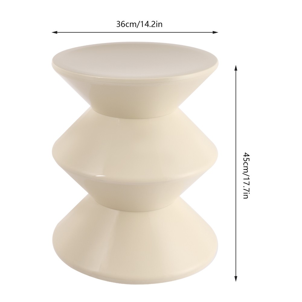 Side Table, Sofa Side Table, Modern Round End Table