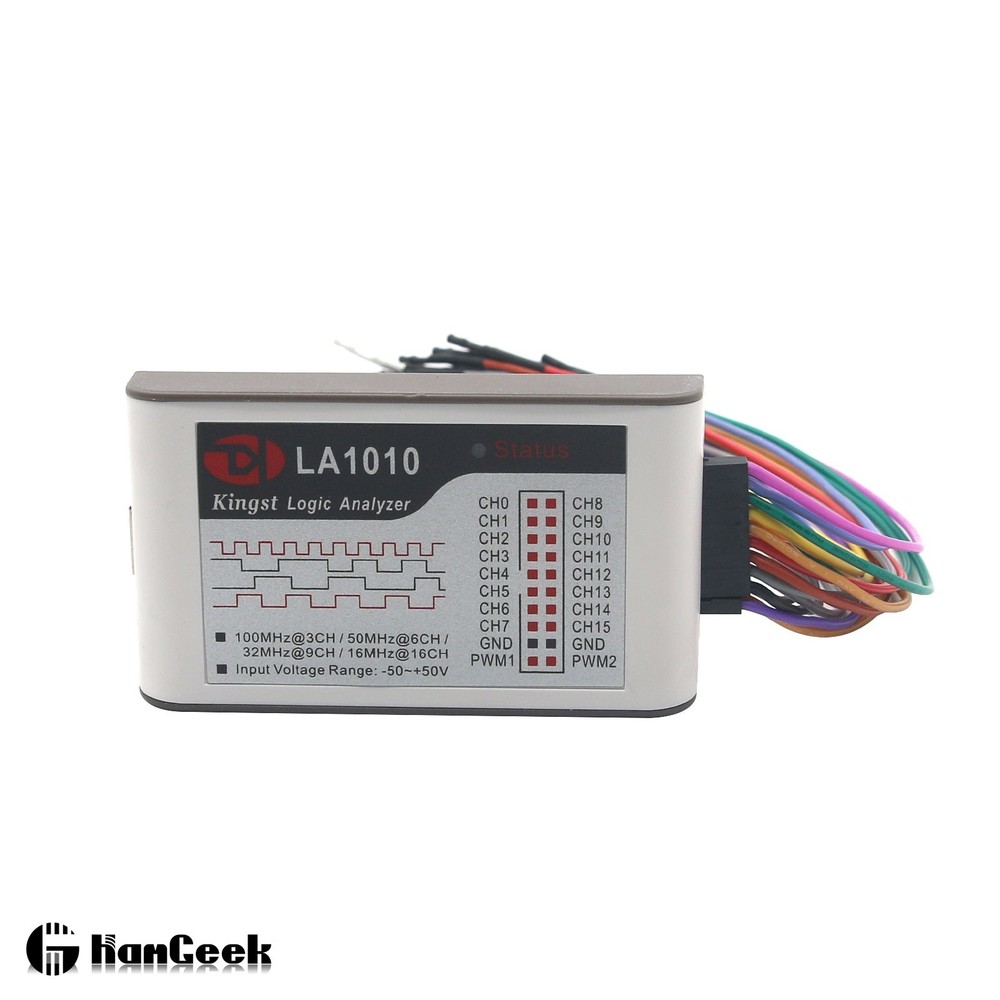 LA1010 Logic Analyzer USB2.0 16M 16CH 10G MCU ARM FPGA DSP Debugging Tools pe66