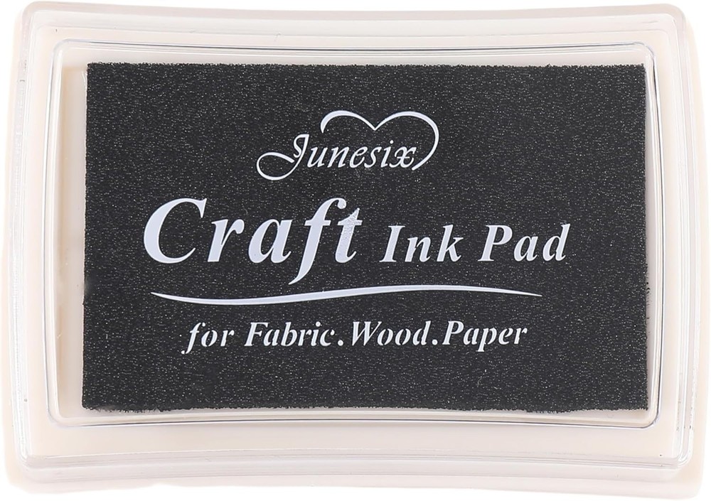 Versatile Water-Based Ink Pad Set - 15 Fun Colors for Kids' Craft Projects