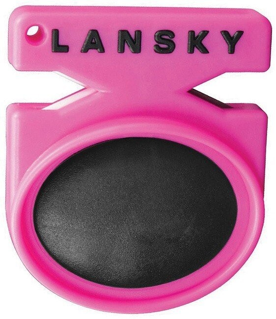 Lansky Pfix Quick Fix Sharpener Pink / Black Grip 2.375" - LS09888