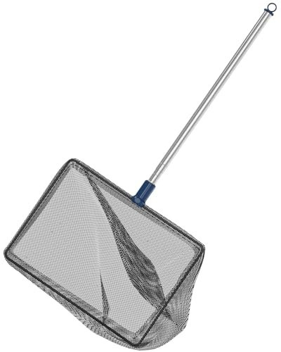 Extendable Fish Net 9-24" Handle for Betta Tanks, Koi Ponds & Pools - Durable &
