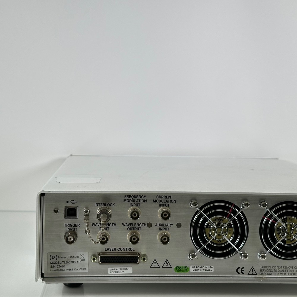 New Focus TLB-6700-XP Tunable Diode Laser Controller