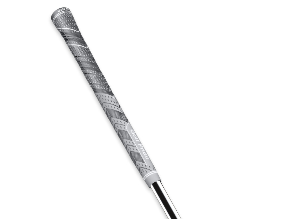 Set of 13 Golf Pride MCC Plus4 Midsize Golf Grips Gray 60 Round Core