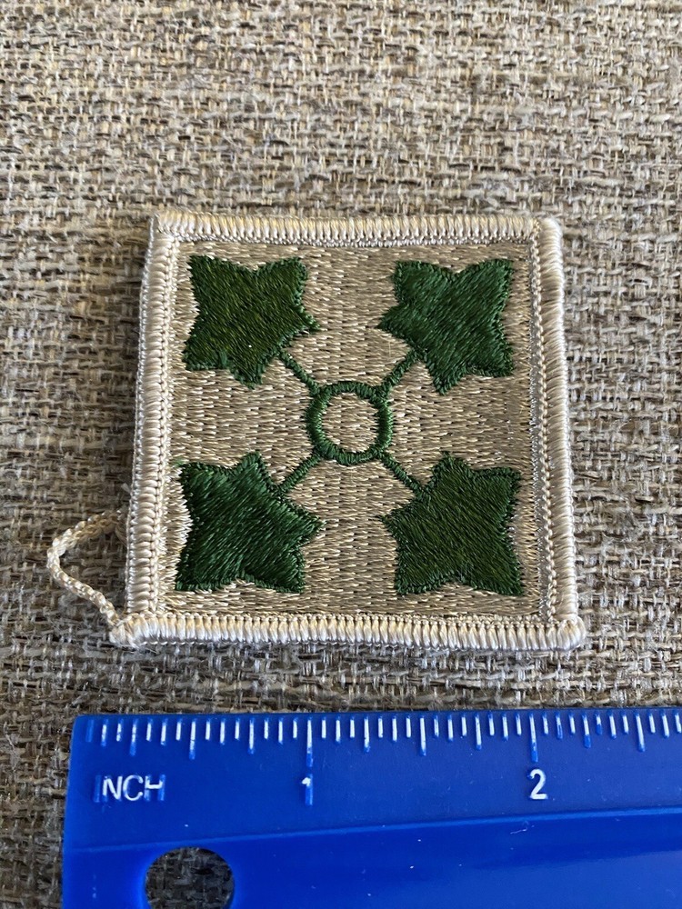 US Army 4th Infantry Division Patch INV4815