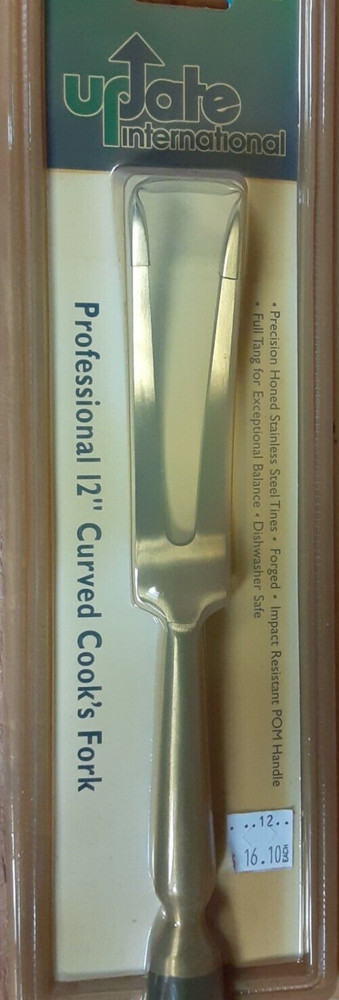 Update International 12: Curved Cooks Fork NOS