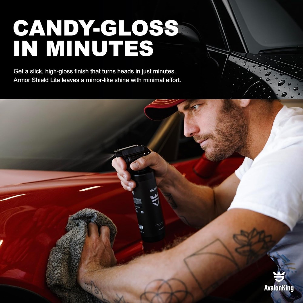 AvalonKing Armor Shield Lite Fast Ceramic Coating Spray – Ceramic Coating for