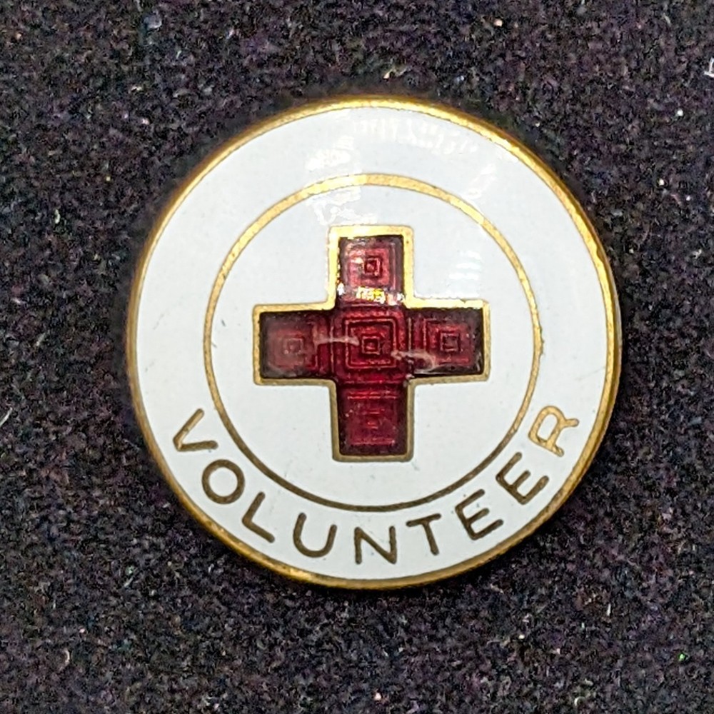 Red Cross Volunteer Uniform Pin