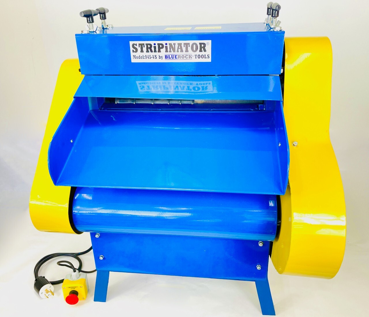 BLUEROCK ® Model 945-VS Variable Speed Wire Stripping Machine Copper Stripper