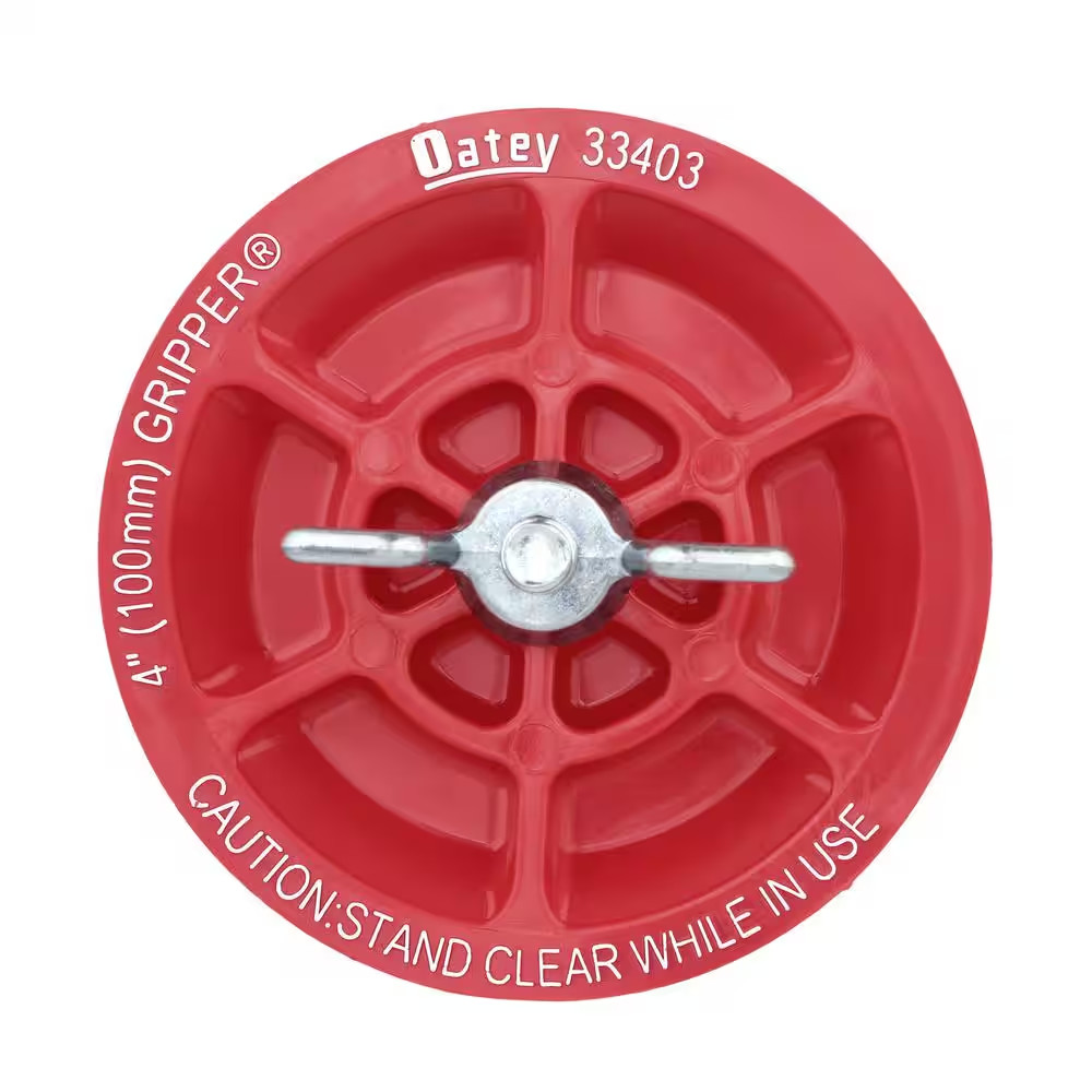 Gripper 4 in. Plastic Mechanical Test Plug