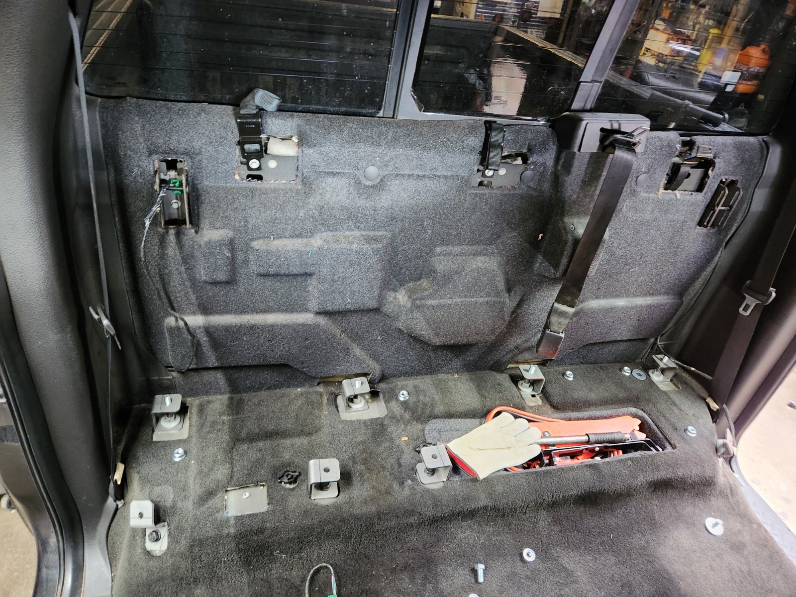 2009-2014 Ford F-150 Rear seat lift kit 2.5" inch additional area raised level