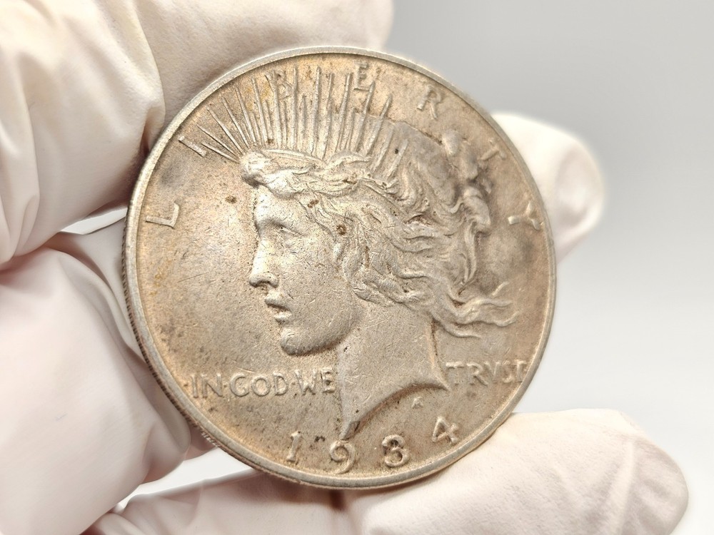 1934-D Silver Peace Dollar **SEMI-KEY DATE**