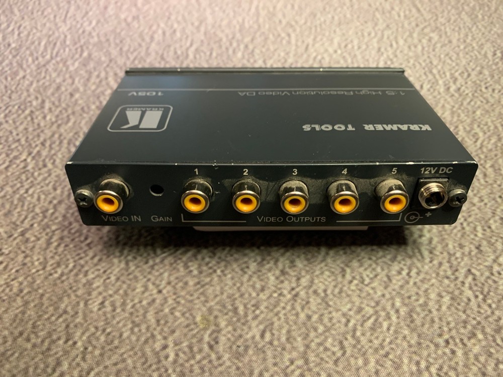 Video DA Kramer 1:5 High Resolution Video Distribution Amp