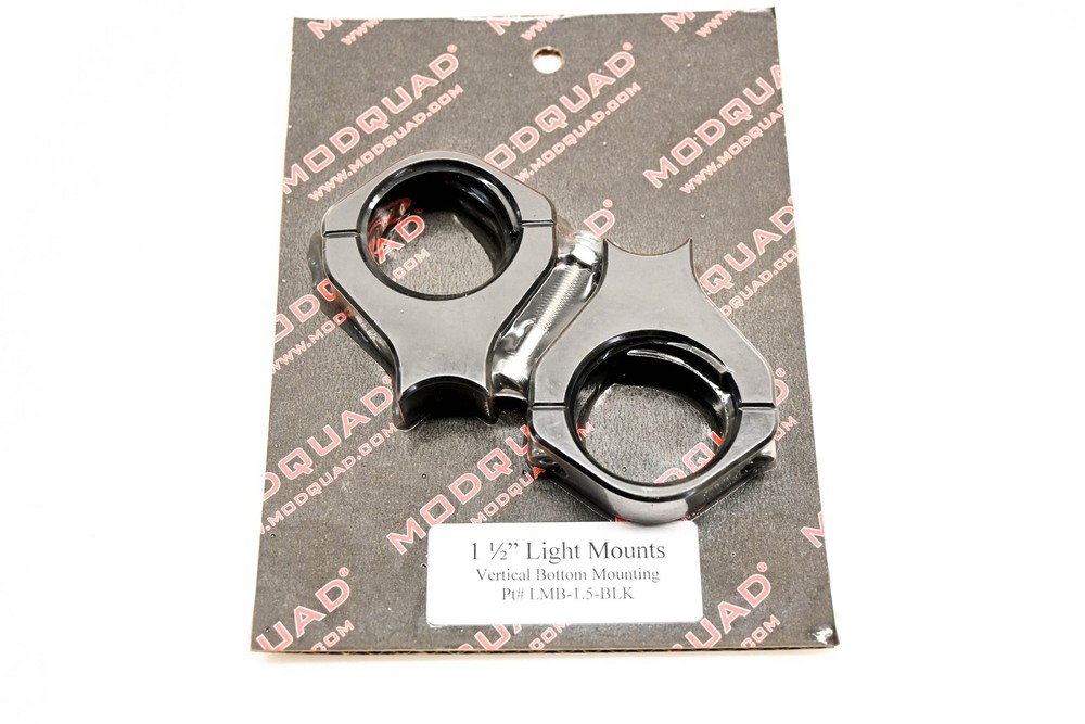Modquad LMB-1.5-BLK Light Mount Verticle Bottom Black NOS