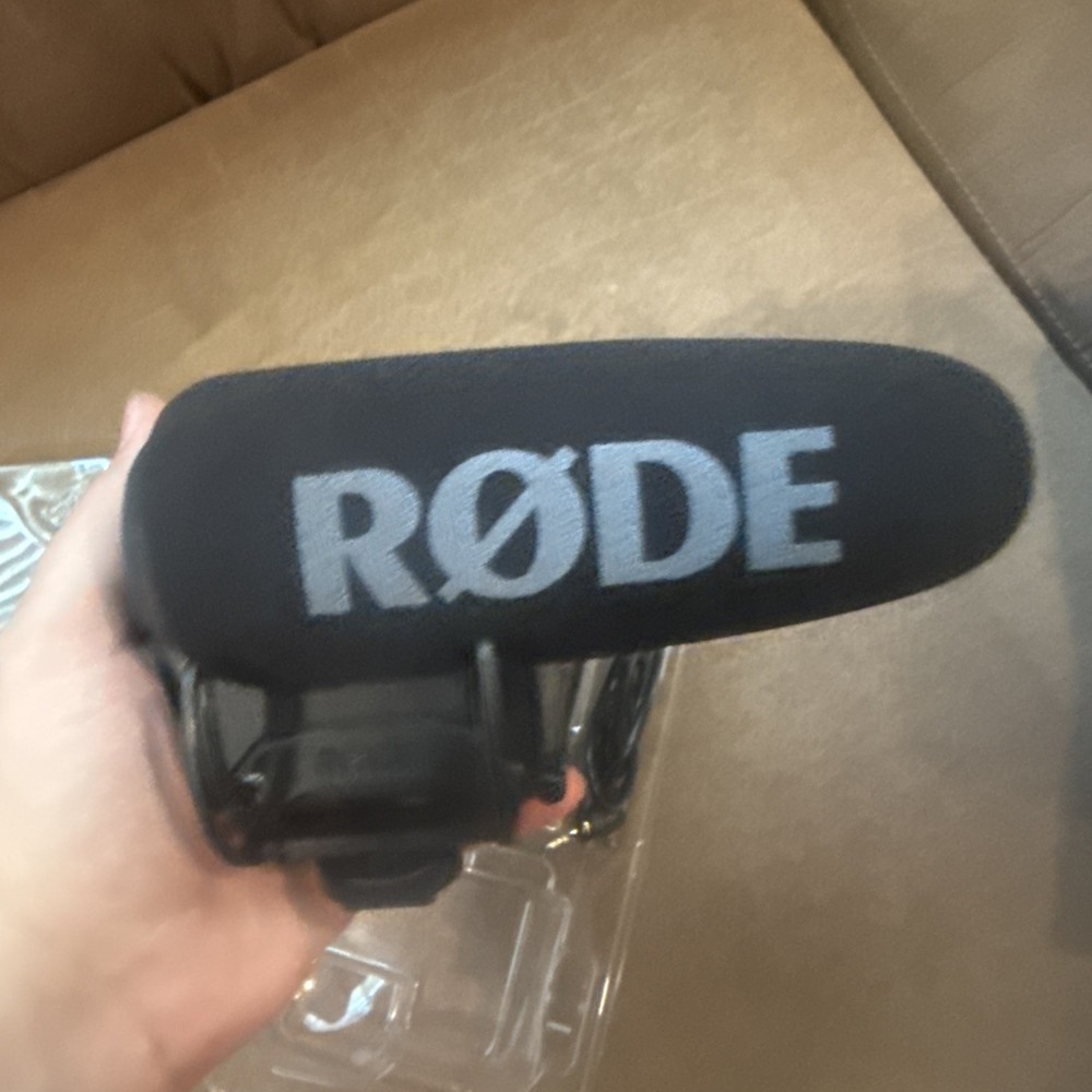 RODE VideoMic Pro+ Plus On-Camera Shotgun Microphone with box