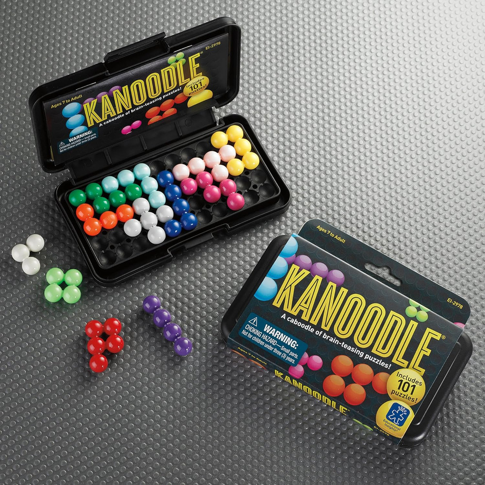 Kanoodle 3D Brain Teaser Puzzle Game, Featuring 200 Challenges, Easter Basket St