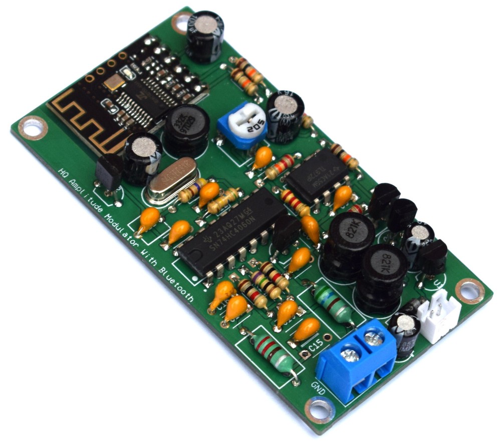 LW 252 KHz AM Radio Transmitter/Modulator With Bluetooth For Vintage Receivers