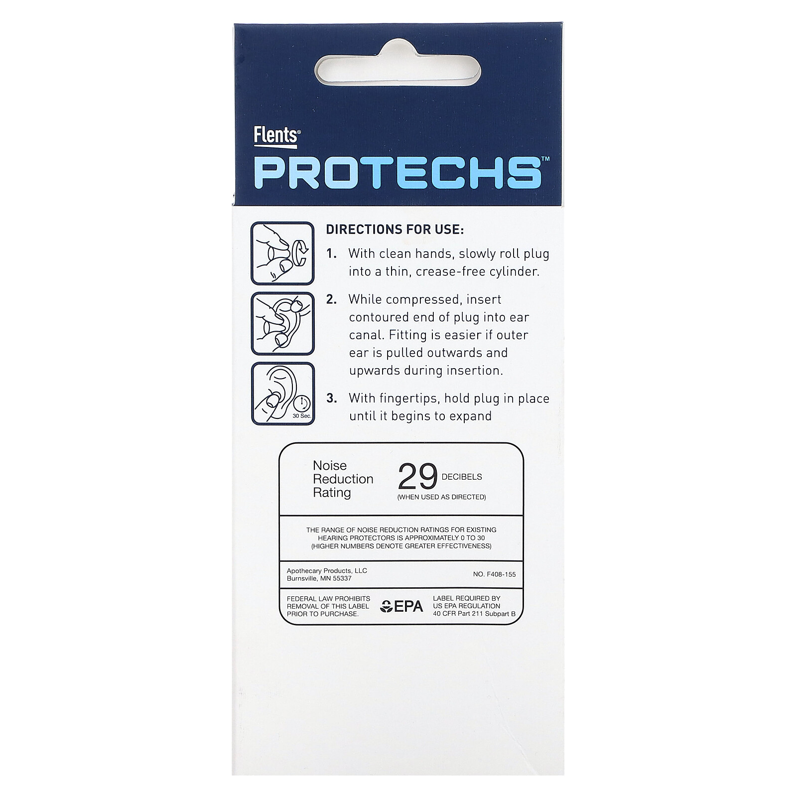 Protechs, Quiet Please, Foam Ear Plugs, 25 Pair