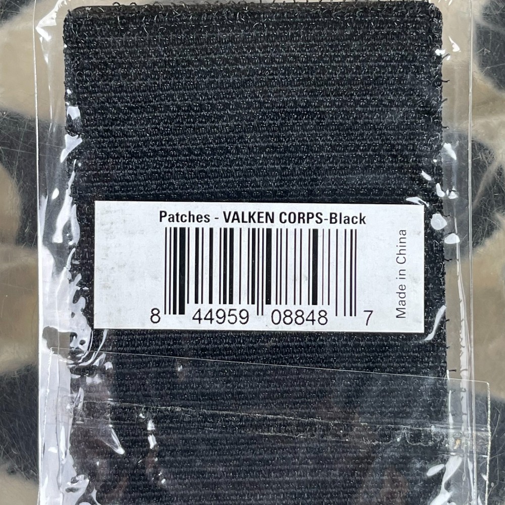 NEW Valken Morale Patch - Valken Corps Black