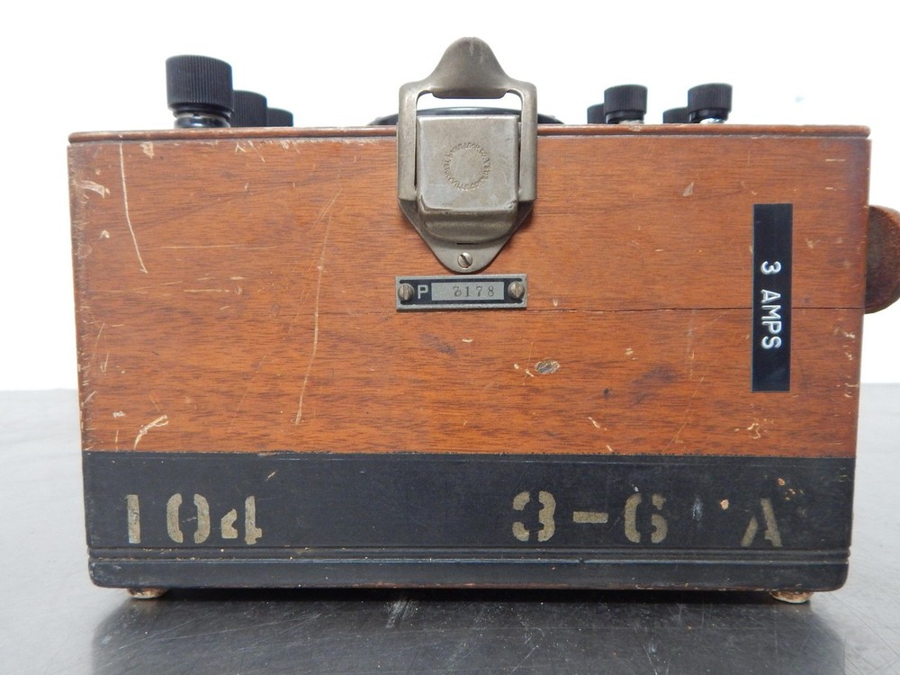 SENSITIVE RESEARCH INSTRUMENT P-7178 MODEL D DYNAMOMETER AMMETER M1274