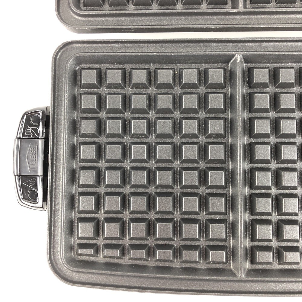 George Foreman Evolve Grille Griddle Waffle Plates TSK-2610 #1 & #3 Upper Lower